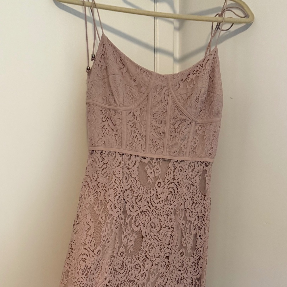 Blush Lace Dress - size S / 4